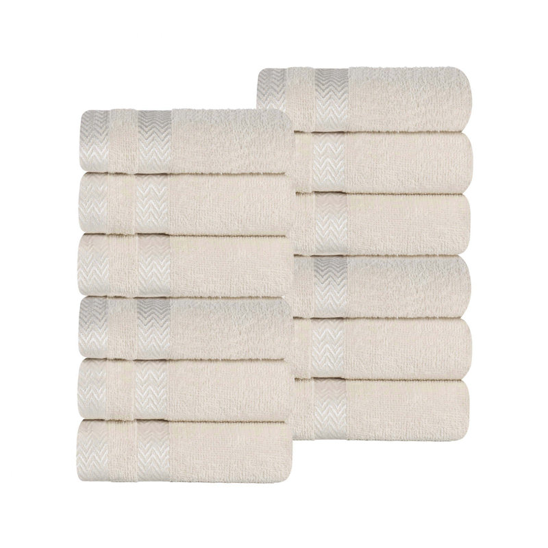 Serviette / gant de toilette Gracieuse, Ivoire