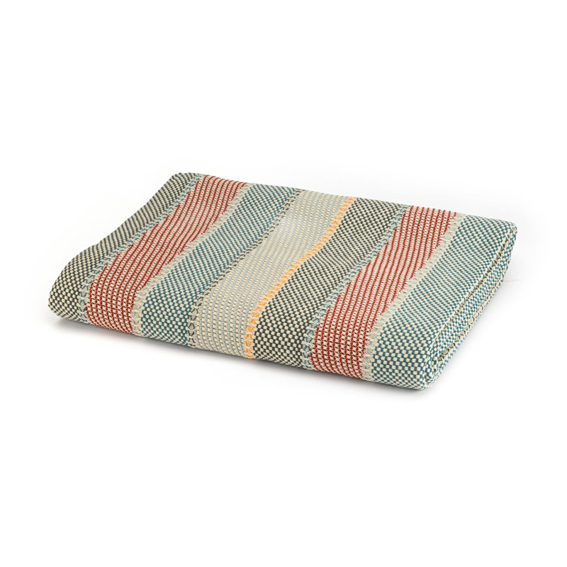 Colchester Cotton Striped Bedspread, 250 x 270cm Bedspread
