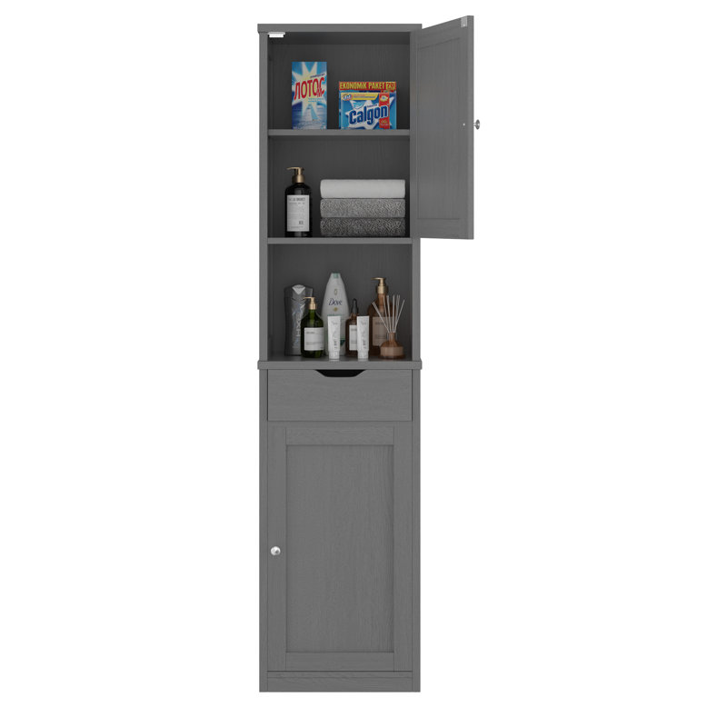 Ellory Freestanding Bathroom Cabinet, Gray