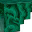 Malachite Solid Wood End Table