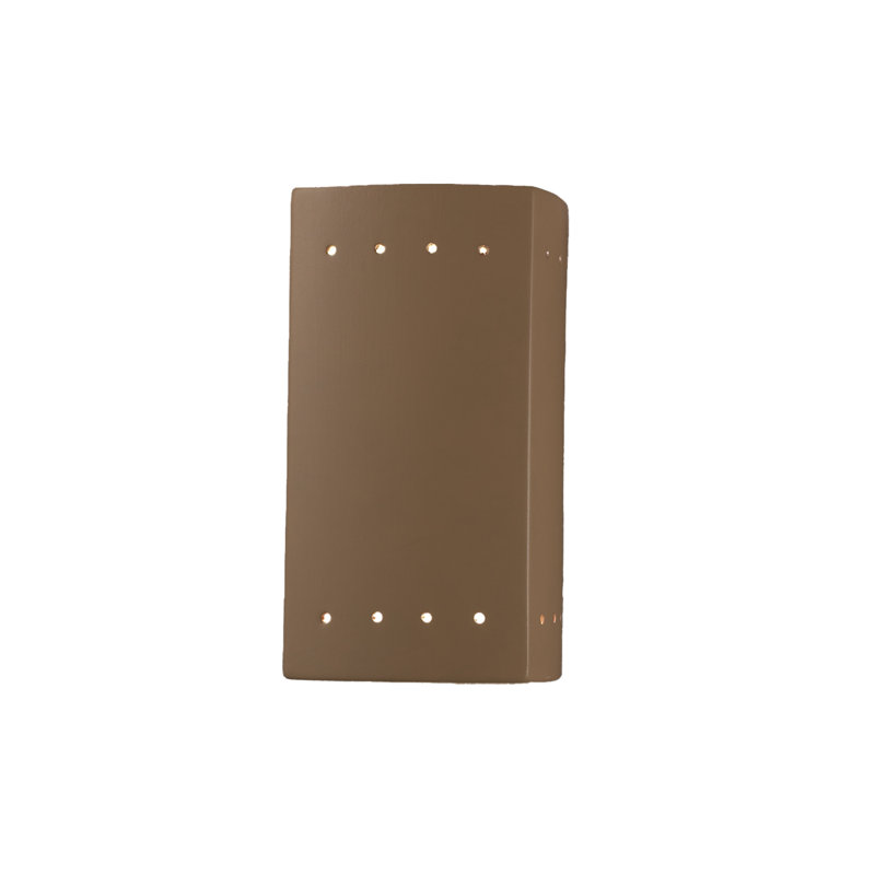 Juliannah 1 - Light Flush Mounted Sconce, No, Antique Copper