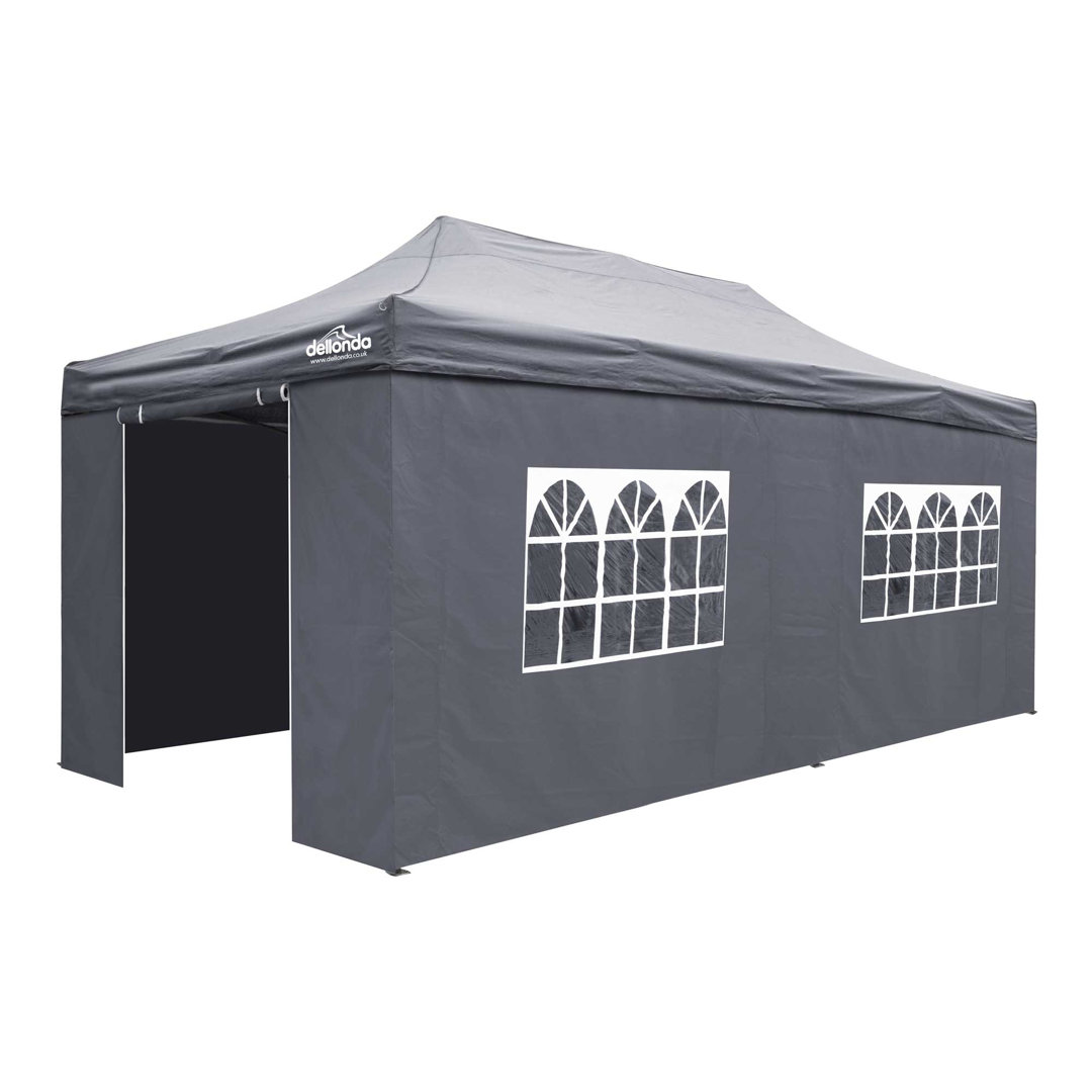 Premium 3m x 6m Steel Pop-Up Gazebo