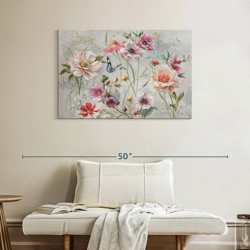 Harnek Antique Garden I, H 26 po x l 39 po