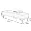 Long banc en tissu beige rembourré moderne-515710108