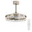 20-Inch Ceiling Fan With Remote Control, Dimming And Reversible DC Motor