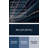SciFi Comet tail streaming through space Blue Metal Wall Art-610863121