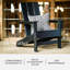 Chaise Adirondack en PEHD toutes saisons Ratcliff-555863448