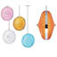 Luminaire suspendu sphérique unique à 1 lumière Caledonia-1861699617-1861699644