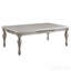 Table basse, finition platine Pelumi