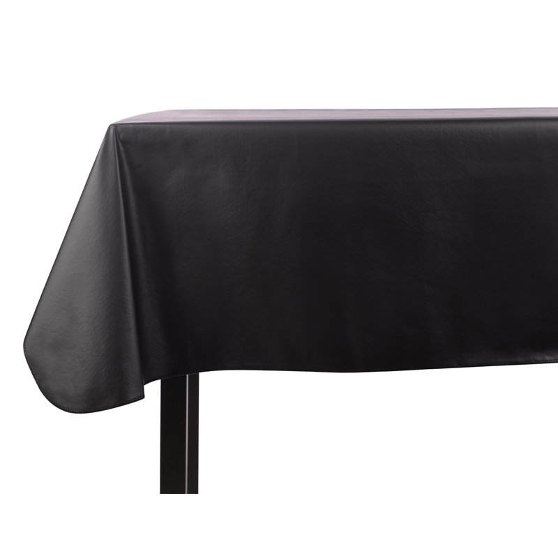 Heavy Duty Tablecloth, 108" L x 52" W, Black