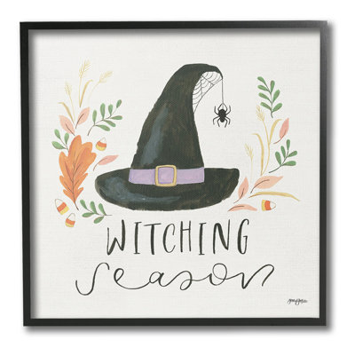 "Cadre photo unique" Whimsical Witching Season "par Jenaya Jackson sur toile