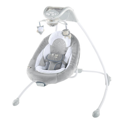 Cradle with Mattress and Stand