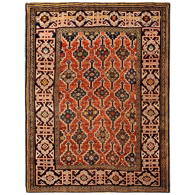Antique Caucasian Rug