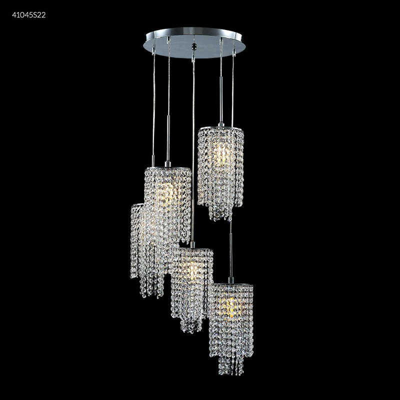 Contemporary 5 - Light Pendant, Swarovski Spectra