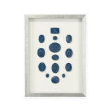 Intaglios In Blue Print
