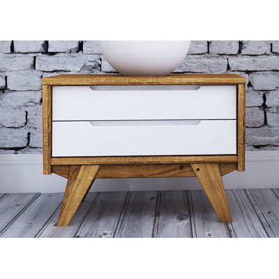 Original 55 cm W Bedside Table