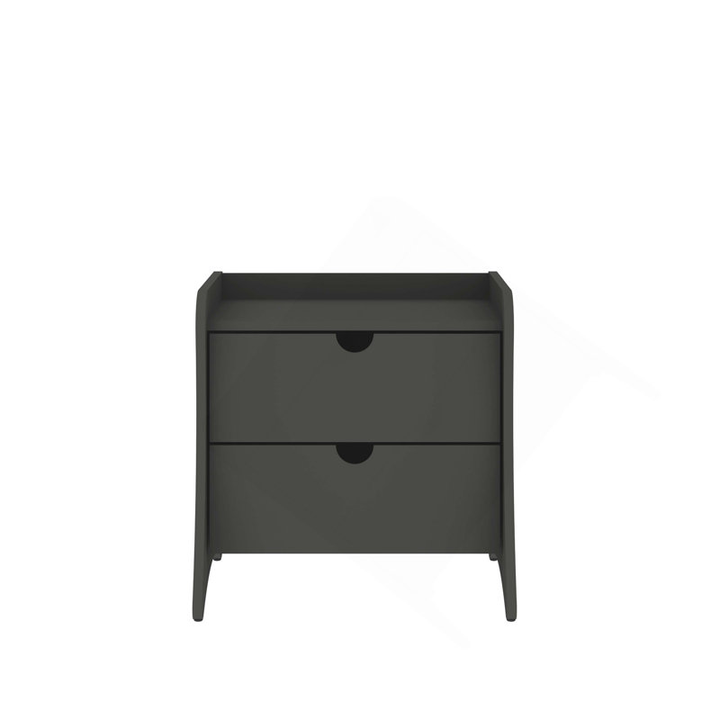 Table de chevet gris anthracite, Gris anthracite