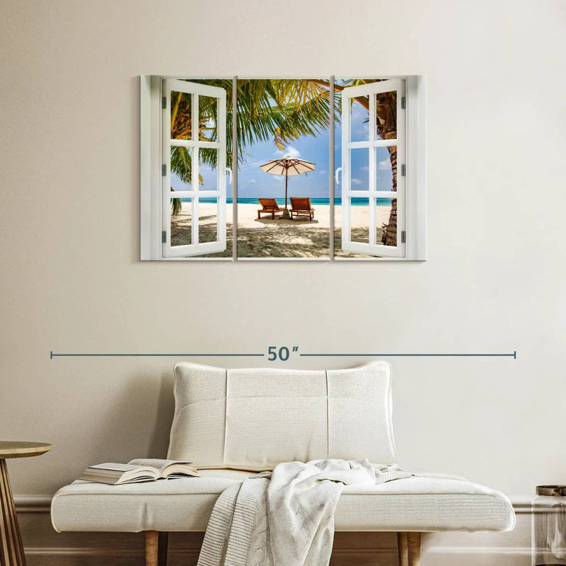 Gillard Beach Window, 24" H x 38" W