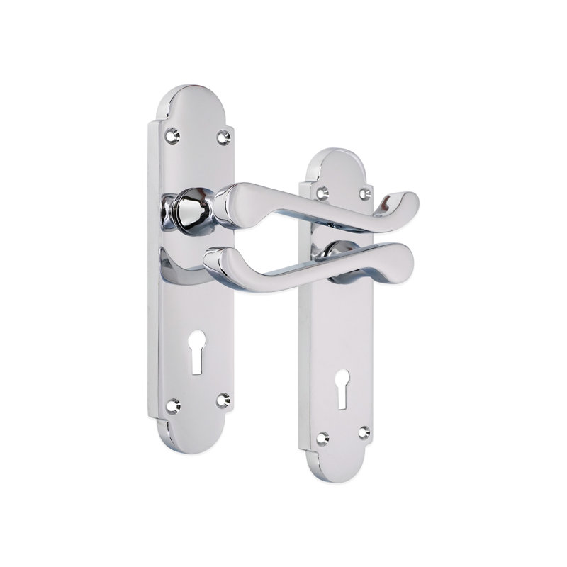 Oakley (S-Type) Lock Lever Handle Polished Chrome