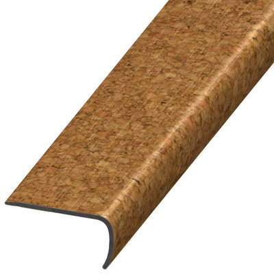 Plastic 2'' W x 94'' L Stair Nose