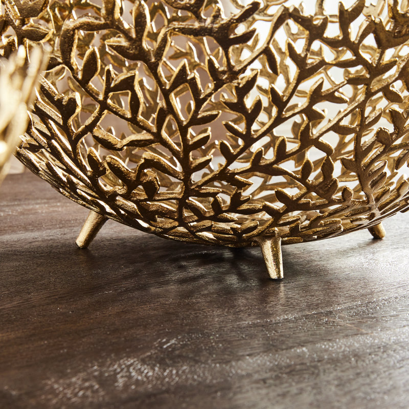 Aluminum Decorative Bowl Set