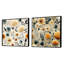 Bilal - Ensemble de 2 collages carrés botaniques abstraits-102162392-102162396
