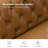 Theotis 84"W Chesterfield Button-Tufting Genuine Leather Sofa with Solid Wood Legs-101644102