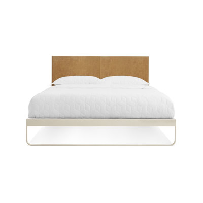 Me Time Leather Metal Bed