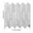 Art3d  11.8''x11.2'' Herringbone Mosaic Wall Tile,Pack of 5