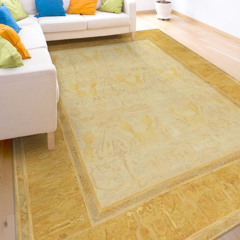 Savonile Ravenna Azm Silk Oriental Area Rug, Rectangle 10'2" x 14'2"