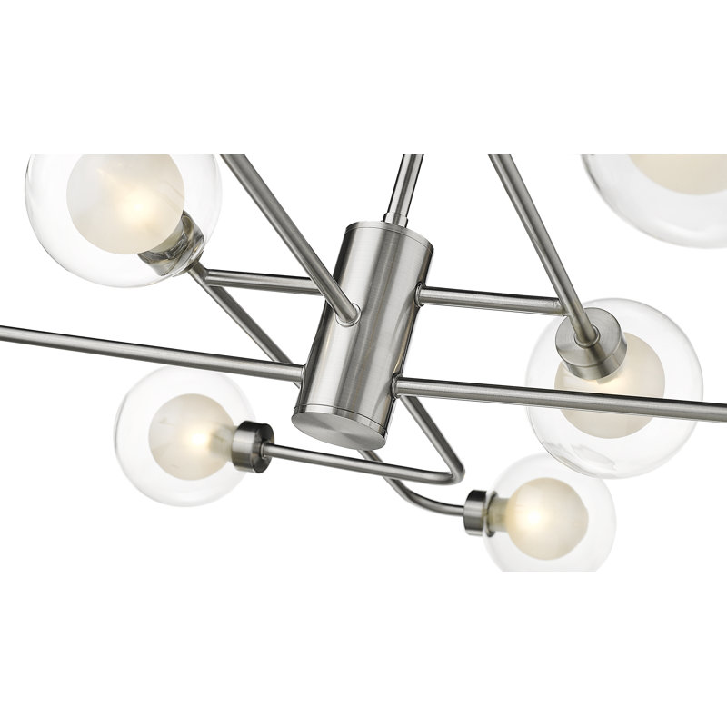 Joellen Glass Semi Flush Mount