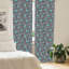 Paire de rideaux semi-transparents avec passe-tringle Butterflies-1455810617