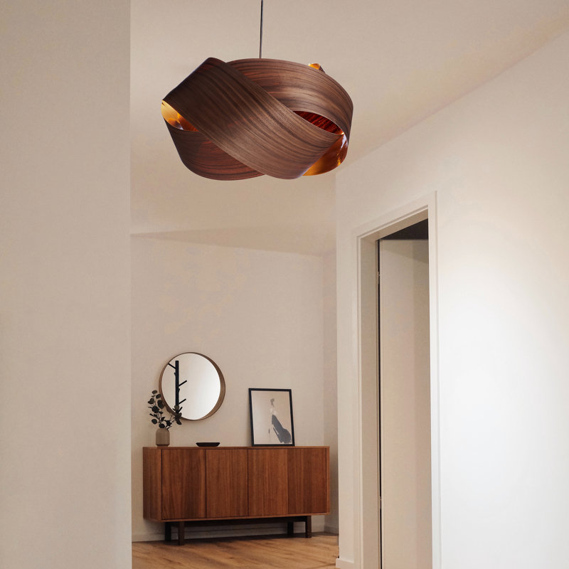 Chandelier, 15" H x 24" W x 24" D, 2