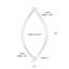 Arbre Elongated Wall Mirror