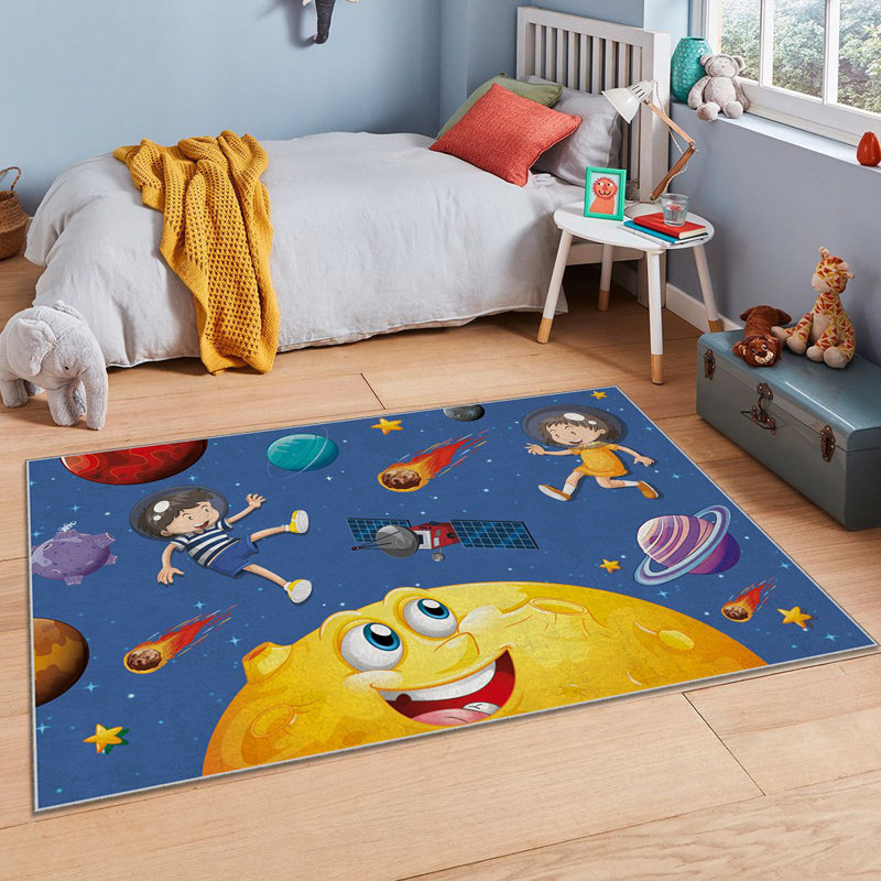 Luxurious Area Rug (2.6 x 4.6 Feet), 100% Polyester, 740 g/m² | Soft Velvet Fabric, Non-Slip Felt Dot Underside, Laminated Sponge for Comfort | Antibacterial, Machine Washable at 30°C | Elegant Home Décor