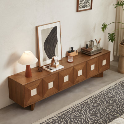 French Retro and Simple Design TV Cabinet