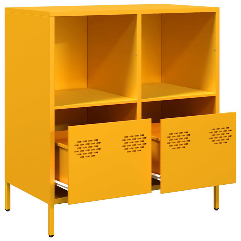 Alayjia Accent Chest, Mustard Yellow