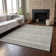 Tapis argent Cerrito lavable à la machine de qualité supérieure