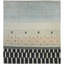 Gabbeh Hand-Knotted High-Quality Rust and Black Area Rug