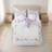 6-Piece Full/Queen Comforter Set,Purple