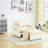 Sofa Bed Chair 3 In 1 Convertible, Recliner, Single Recliner, Suitable For Small Spaces With Adjustable Back Black-2006413316