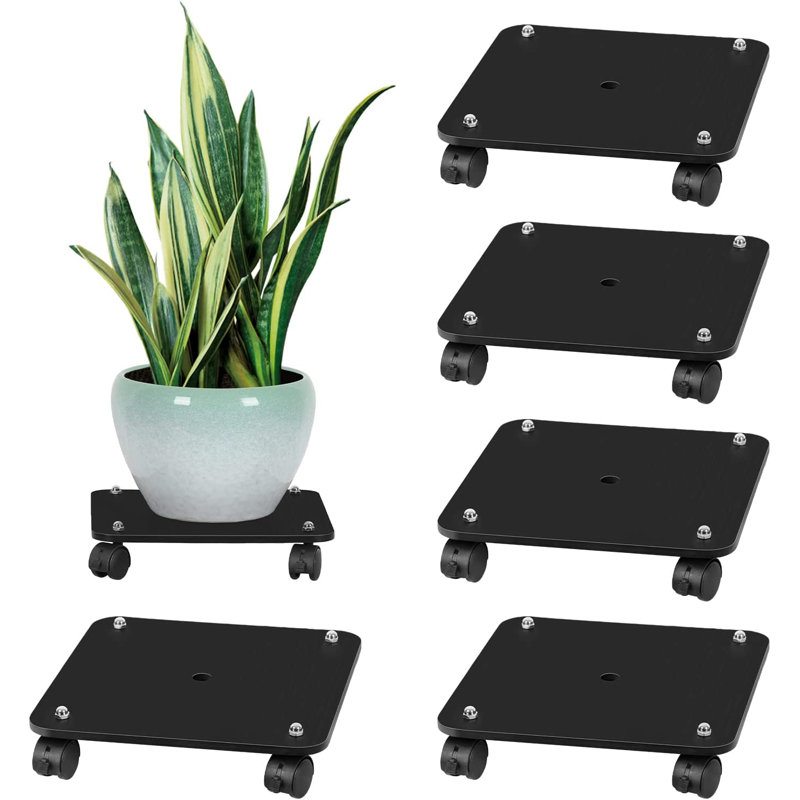 Support pour plante Deran, Noir
