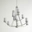 Lustre gradué en métal à 12 lumières avec abat-jour en verre Essence-777215503-777250275-777250274