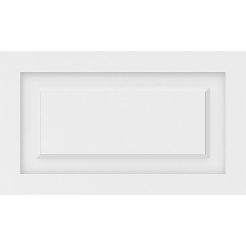 Harrison Raised Decorative Wall Panel, 14"H x 24"W x 0.63"D