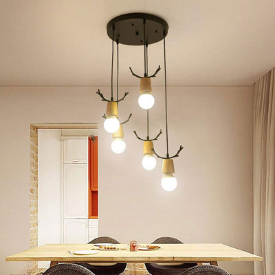 Newkirk 5 - Light LED Cluster Pendant