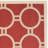 Arneshia Geometric Red/Bone Area Rug-20794364