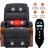Power Chenille Lift Recliner Chair Dual Motor Infinite Position Up To 350 Lbs With Solid Wood Armrests, Heat Massage And Heavy Duty Motion Mechanism-104497450