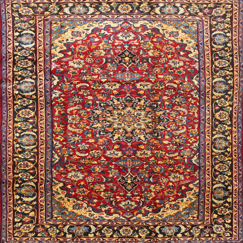 Cherelyn Oriental Indoor Rug, Square 4'