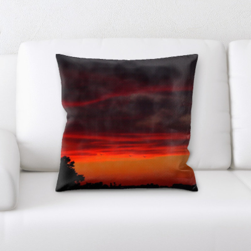Microsuede Throw Pillow