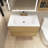 Dolman 29.9'' Wall Mounted Single Sink Bathroom Vanity with Ceramic Top-2118598484